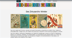 Desktop Screenshot of circusarchiv.de